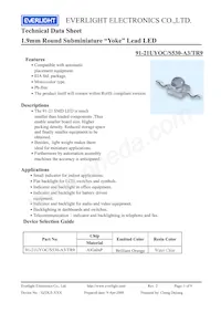 91-21UYOC/S530-A3/TR9 Datasheet Copertura