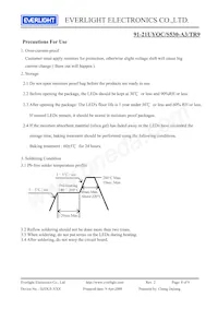 91-21UYOC/S530-A3/TR9 Datasheet Pagina 8