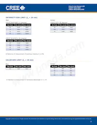 C503T-RCS-CV0Y0CC2 Datasheet Pagina 3