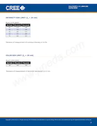 CLM3S-BKW-CRATAAA3 Datasheet Pagina 3