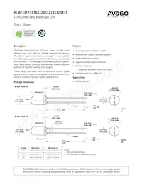 HLMP-CE32-Y1QDD Datenblatt Cover