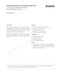 HLMP-CW46-QR0DD Datasheet Copertura