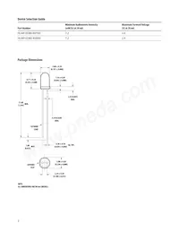 HLMP-ED80-PST00 Datasheet Pagina 2