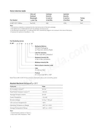 HLMP-HD57-NR0ZZ Datenblatt Seite 2