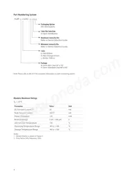 HLMP-HL63-TX0DD Datasheet Pagina 4