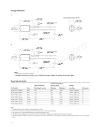 HLMP-HM57-SV0DD Datenblatt Seite 2