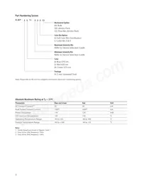 HLMP-HM57-SV0DD Datenblatt Seite 3