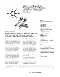 HLMP-RB11-H00DD Datasheet Cover