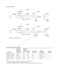 HLMP-RB11-H00DD Datasheet Page 2