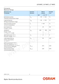 LB 543C-VAW-35 Datasheet Pagina 3