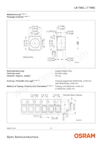 LB T68C-P2S1-35-0-20-R18-Z Datasheet Pagina 10