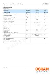 LCW E6SG-V2BA-4L8N-Z Datasheet Pagina 3