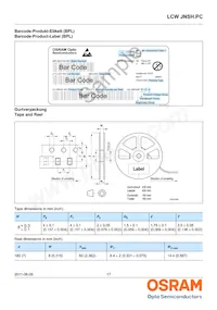 LCW JNSH.PC-BRBT-5L7N-1 Datasheet Pagina 17