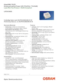 LRTBG6SG-U4AA-1+V2A6-25+S1T4-35-20-S-ZB Datasheet Cover