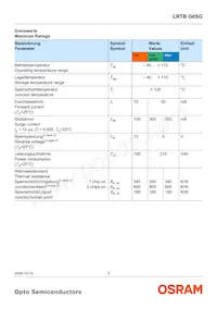 LRTBG6SG-U4AA-1+V2A6-25+S1T4-35-20-S-ZB Datasheet Page 3