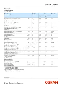 LS P47K-H1K2-1-0-2-R18F- Datasheet Pagina 4