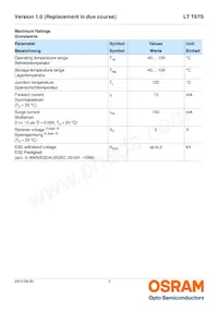 LT T67S-Q1R1-25-0-10-R18-Z Datasheet Pagina 3