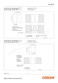 LW A673-P2R1-5K8L-Z Datasheet Pagina 11