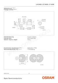 LY 543B-BWDW-26 Datasheet Pagina 10