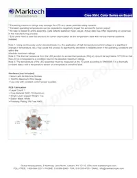 MTG7-001I-XML00-RGBW-BC02 Datasheet Pagina 2