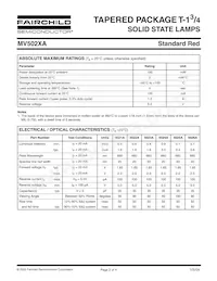 MV5025A數據表 頁面 2