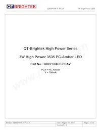 QBHP684UE-PCAV Datenblatt Cover