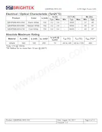 QBHP686-IWH-WW Datasheet Pagina 4