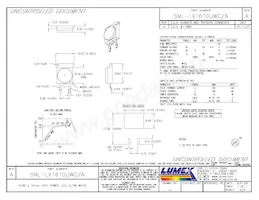 SML-LX1610UWC/A Datenblatt Cover
