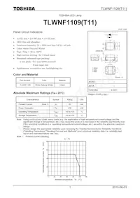 TLWNF1109(T11(O Datasheet Copertura