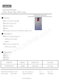 1383SURT/S530-A3 Datasheet Cover