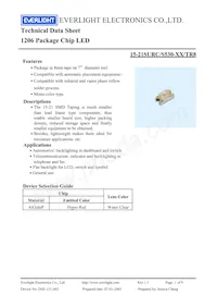 15-21SURC/S530-A2/TR8 Datasheet Copertura