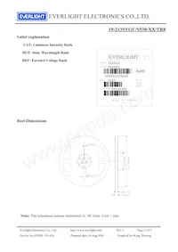 19-213SYGC/S530-E2/TR8 Datasheet Pagina 5