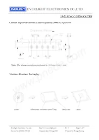 19-213SYGC/S530-E2/TR8 Datasheet Pagina 6