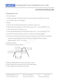 19-213SYGC/S530-E2/TR8 Datasheet Page 8