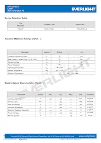 264-7UYD/S530-A3 Datasheet Pagina 2