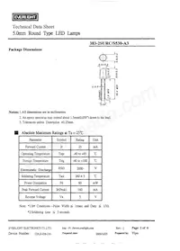 383-2SURC/S530-A3 Datasheet Pagina 3