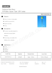 583UYD/S530-A3 Datenblatt Cover