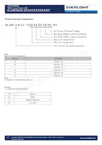 61-238/KK2C-S40408F6GB2/ET Datasheet Pagina 2