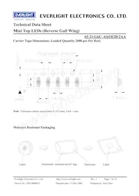 65-21/G6C-AQ1R2B/2AA Datasheet Pagina 7