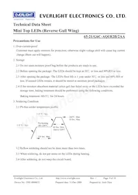 65-21/G6C-AQ1R2B/2AA Datasheet Pagina 9