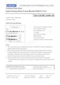 7343-2SURC/S400-A7 Datasheet Pagina 5