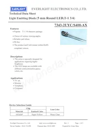 7343-2UYC/S400-A9 Datasheet Copertura