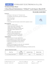 95-21UBC/C430/TR10 Datasheet Copertura