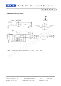 95-21UBC/C430/TR10 Datasheet Pagina 2