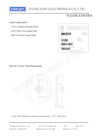 95-21UBC/C430/TR10 Datasheet Pagina 5