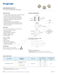 APB3025SEKCGKC-F01數據表 封面