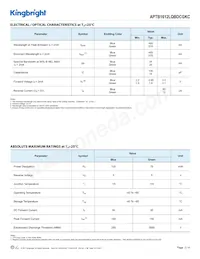 APTB1612LQBDCGKC Datenblatt Seite 2