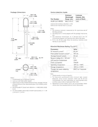 HLMP-EJ37-R0PDD Datasheet Pagina 2