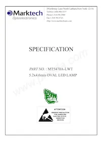 MT5470A-LWT Datenblatt Cover