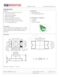 QBLP651-IW Datasheet Pagina 3